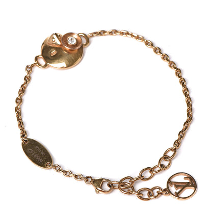 Louis Vuitton Brass Monkey Bracelet Gold 3 of 9