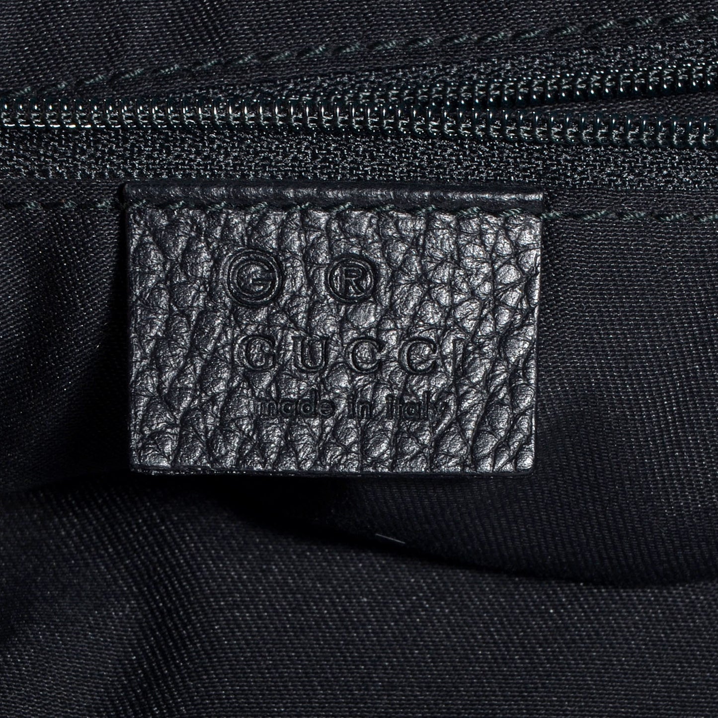 Nylon Monogram Abbey Messenger Bag Black