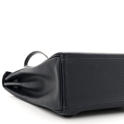 Hermes Taurillon Clemence Kelly Ado Backpack Bleu Nuit 8 of 10