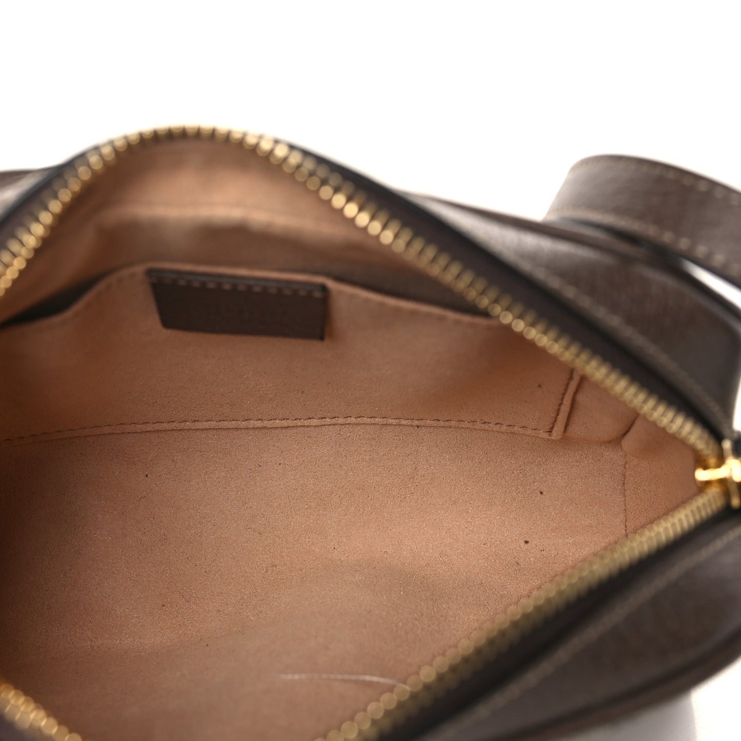 GG Supreme Monogram Web Mini Ophidia Shoulder Bag Brown