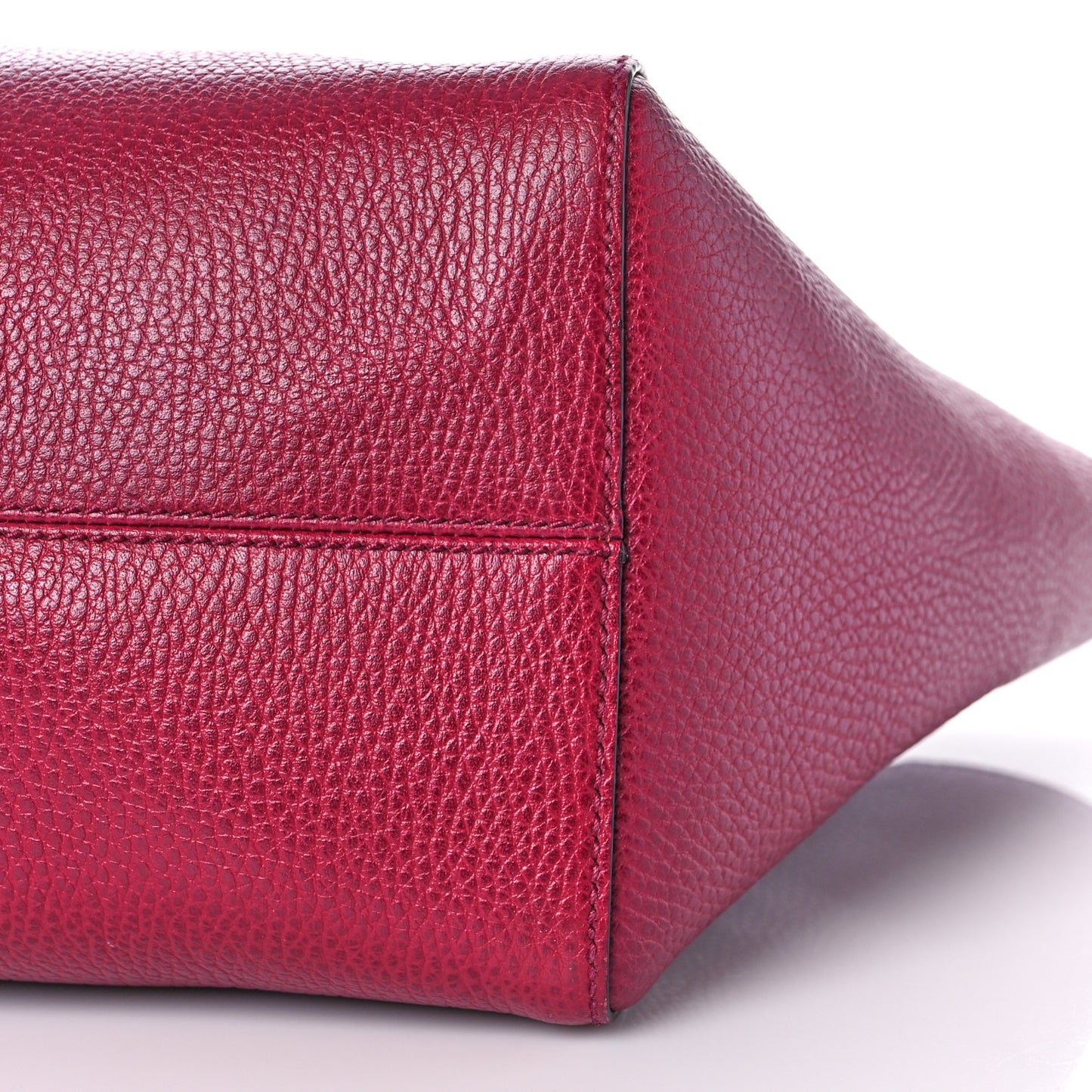 Dollar Calfskin Small Swing Tote Raspberry Sorbet