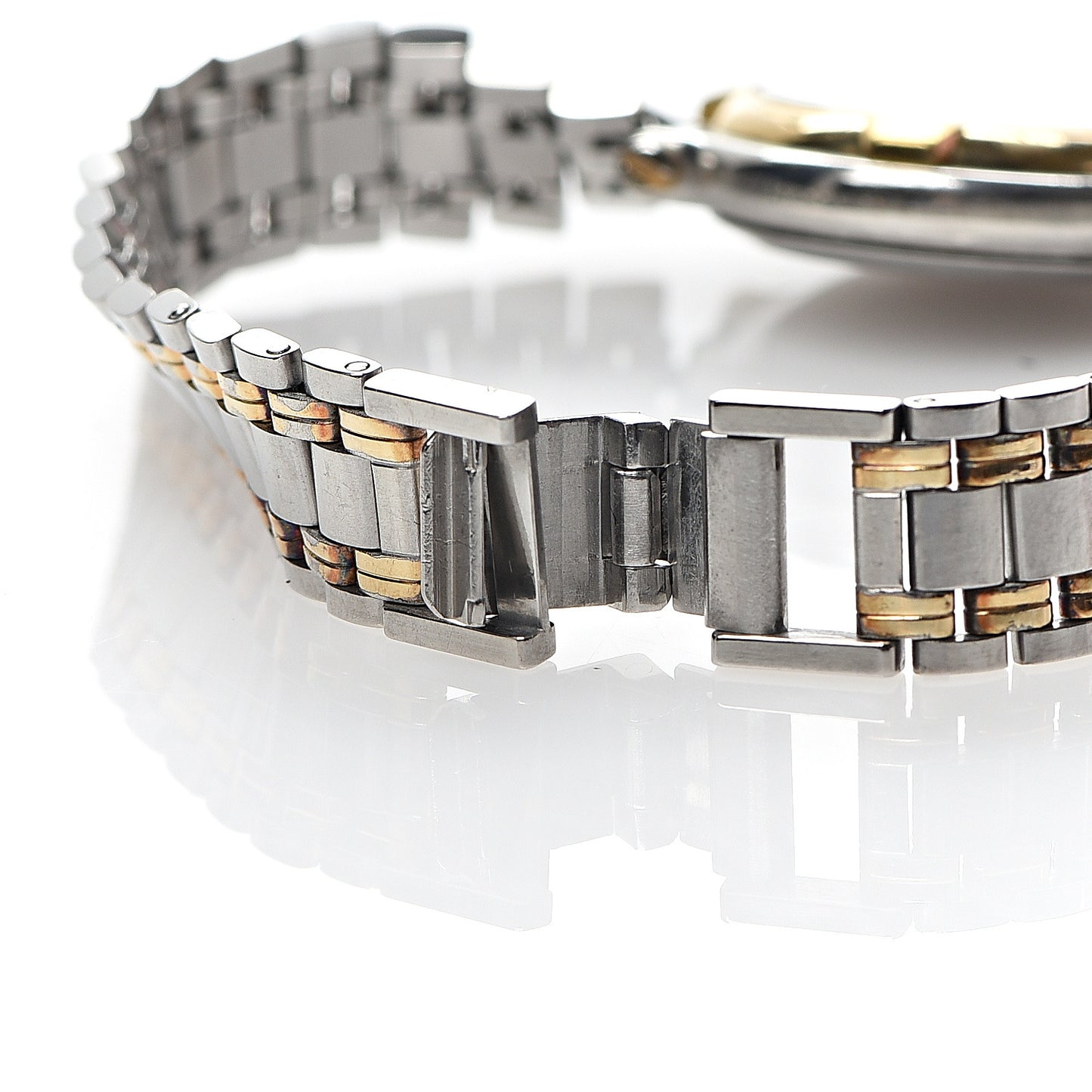 Stainless Steel 25mm 9000L Quartz Watch Gold