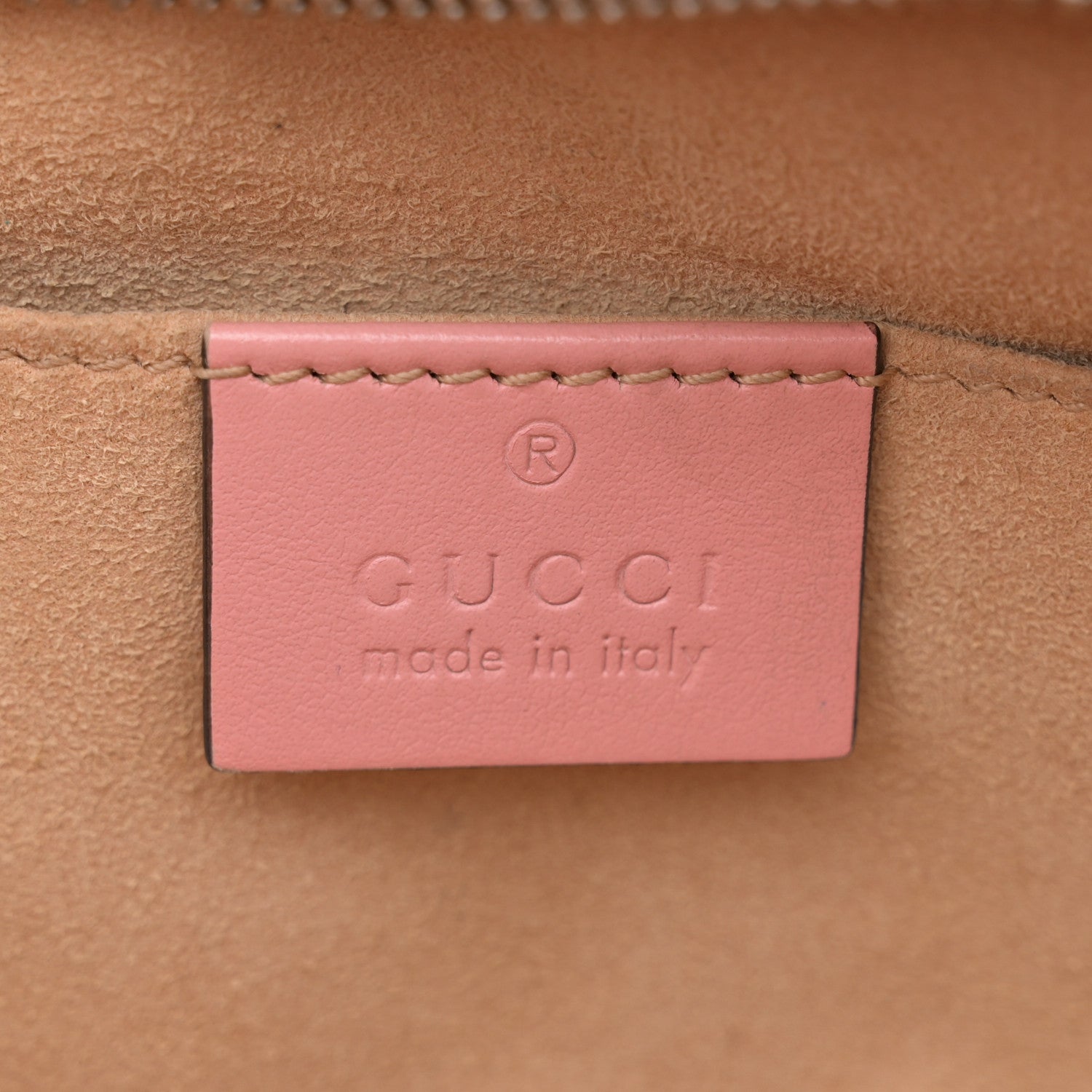 Gucci Calfskin Matelasse Small GG Marmont Chain Shoulder Bag Wild Rose 6 of 16