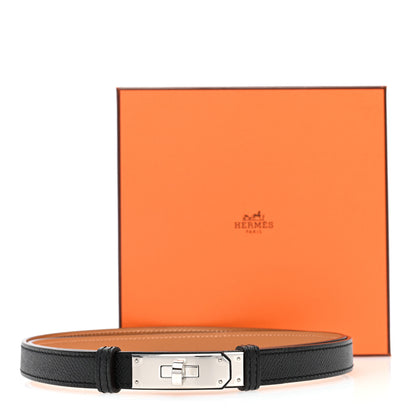 Hermes Epsom Kelly Belt Black 4 of 4