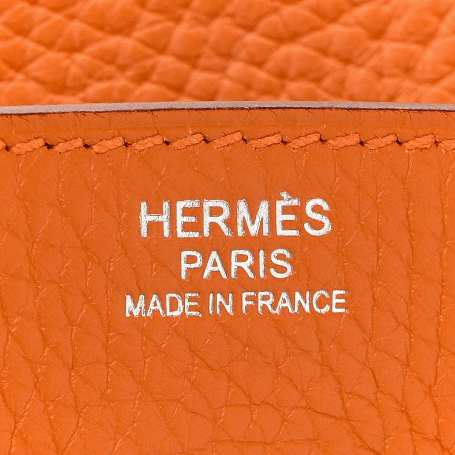 Hermes Togo BIRKIN 30 Orange 6 of 11