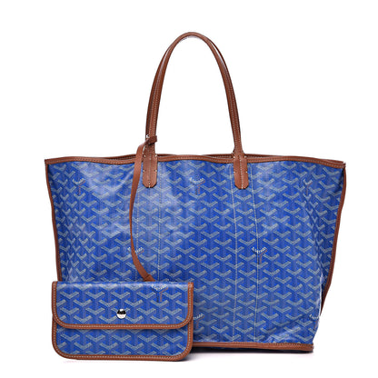Goyard Goyardine Reversible Pertuis PM Sky Blue 1 of 18