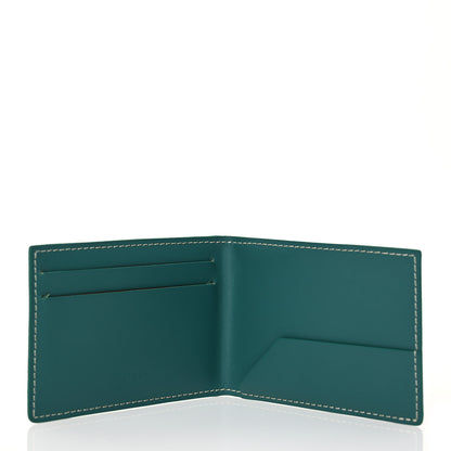 Goyard Goyardine Bi-Fold Victoire PM Wallet Green 5 of 8