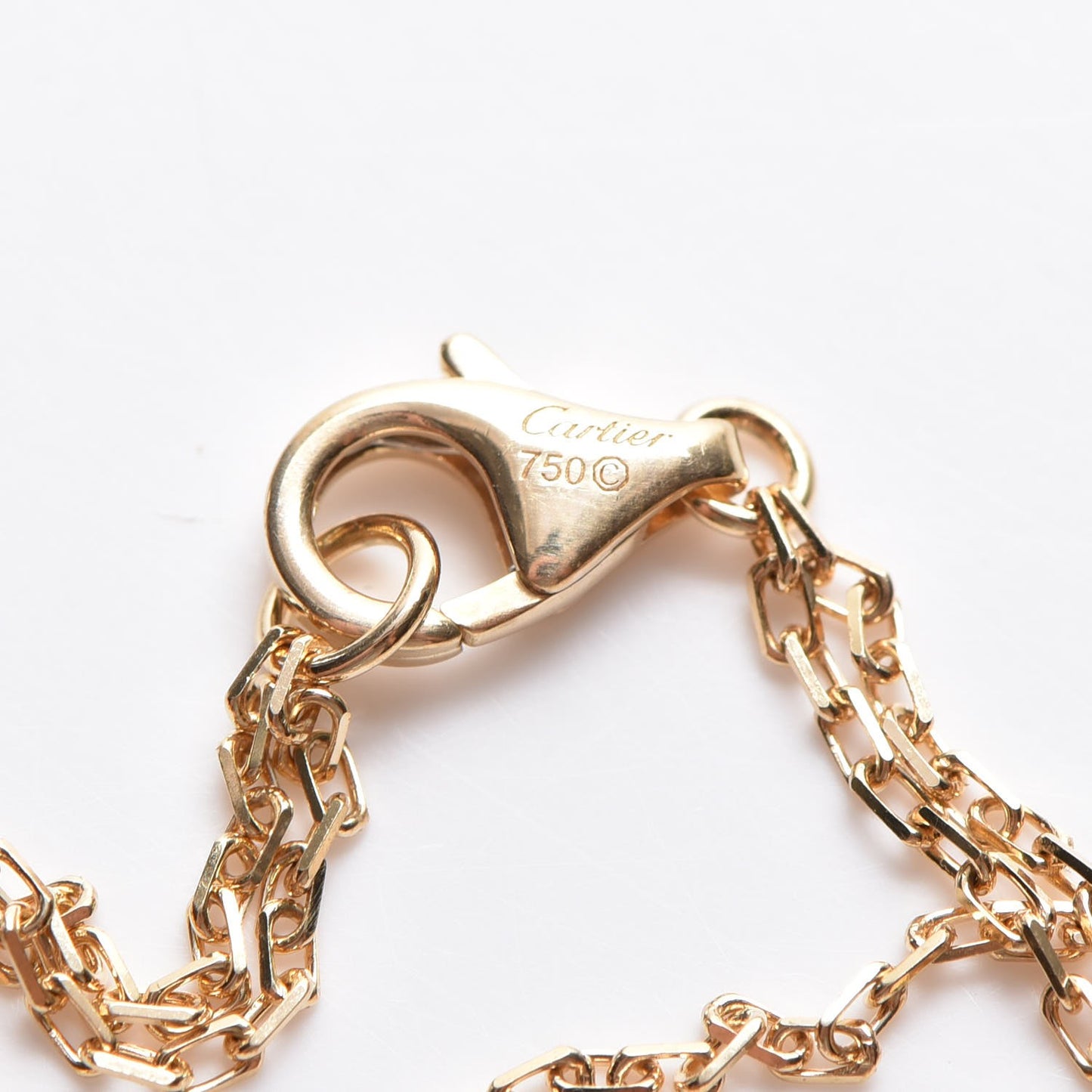 18K Yellow Gold Diamond LOVE Bracelet