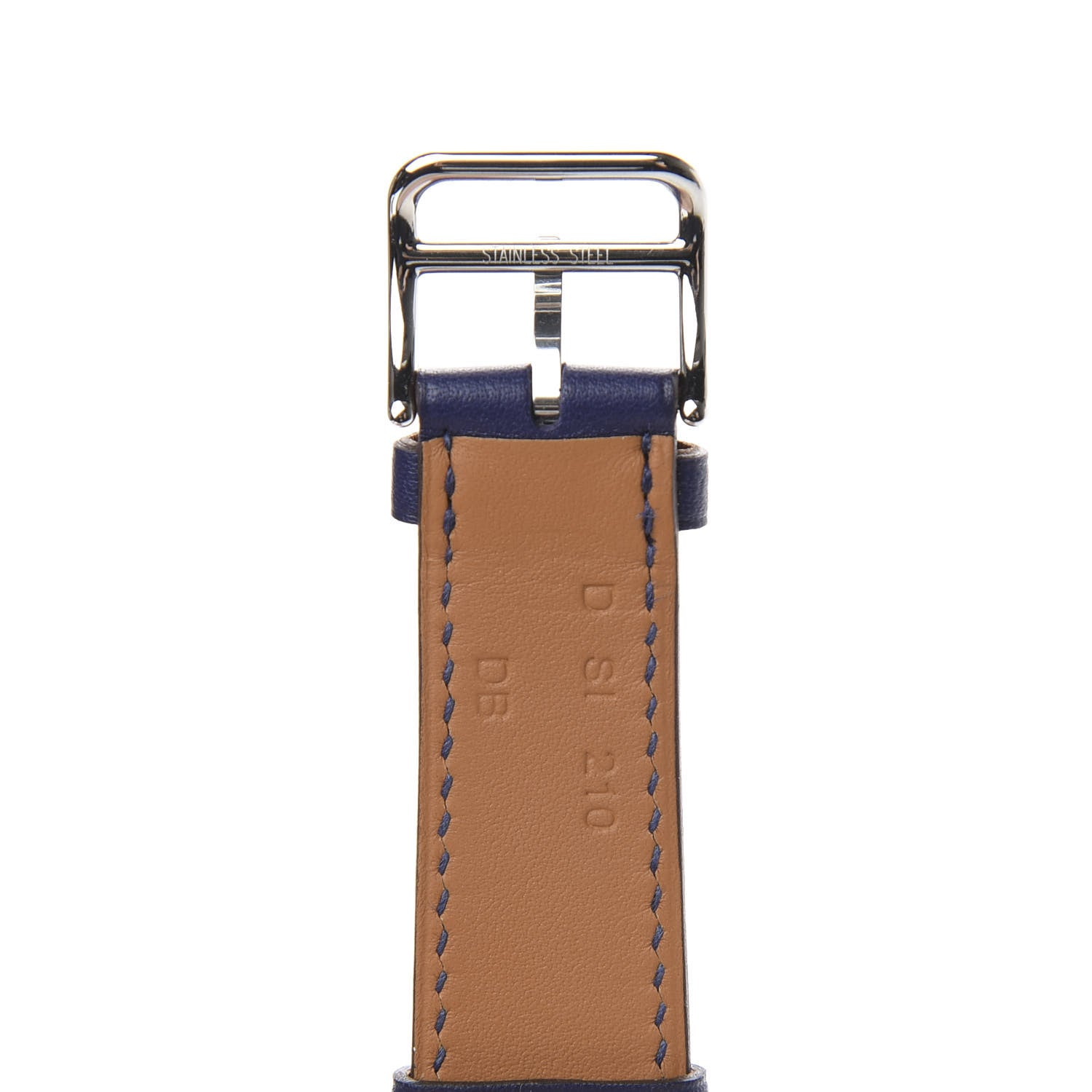 Hermes Swift Cavalleria Print 40mm Apple Watch Double Tour Strap Encre Beton 4 of 5