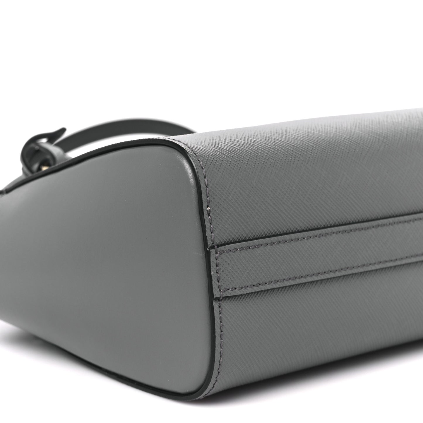 Saffiano Soft Calfskin Zippered Tote Marmo