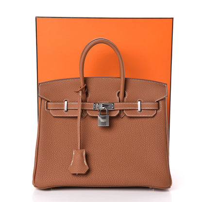 Hermes Togo Birkin 25 Gold 34 of 34