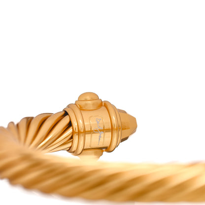 David Yurman Aluminum 10mm Renaissance Bracelet Gold 5 of 5
