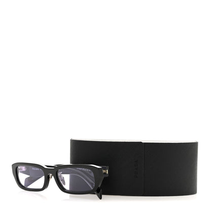 Prada Acetate Symbole Sunglasses SPR B06-F Black 9 of 9
