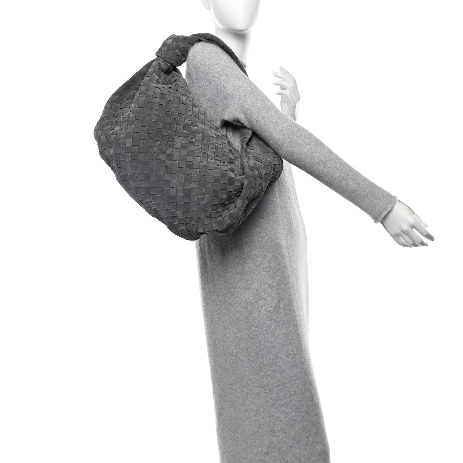 Bottega Veneta Suede Intrecciato Medium Jodie Thunder 2 of 10