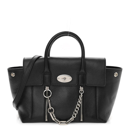 Mulberry Calfskin Zip Chain Bayswater Black 1 of 8