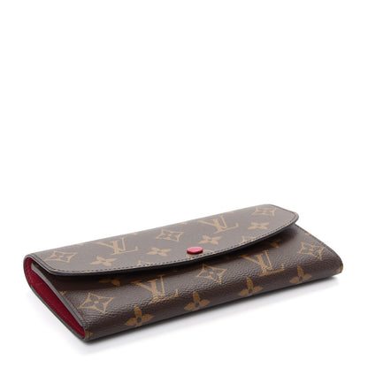 Louis Vuitton Monogram Emilie Wallet Fuchsia 4 of 7