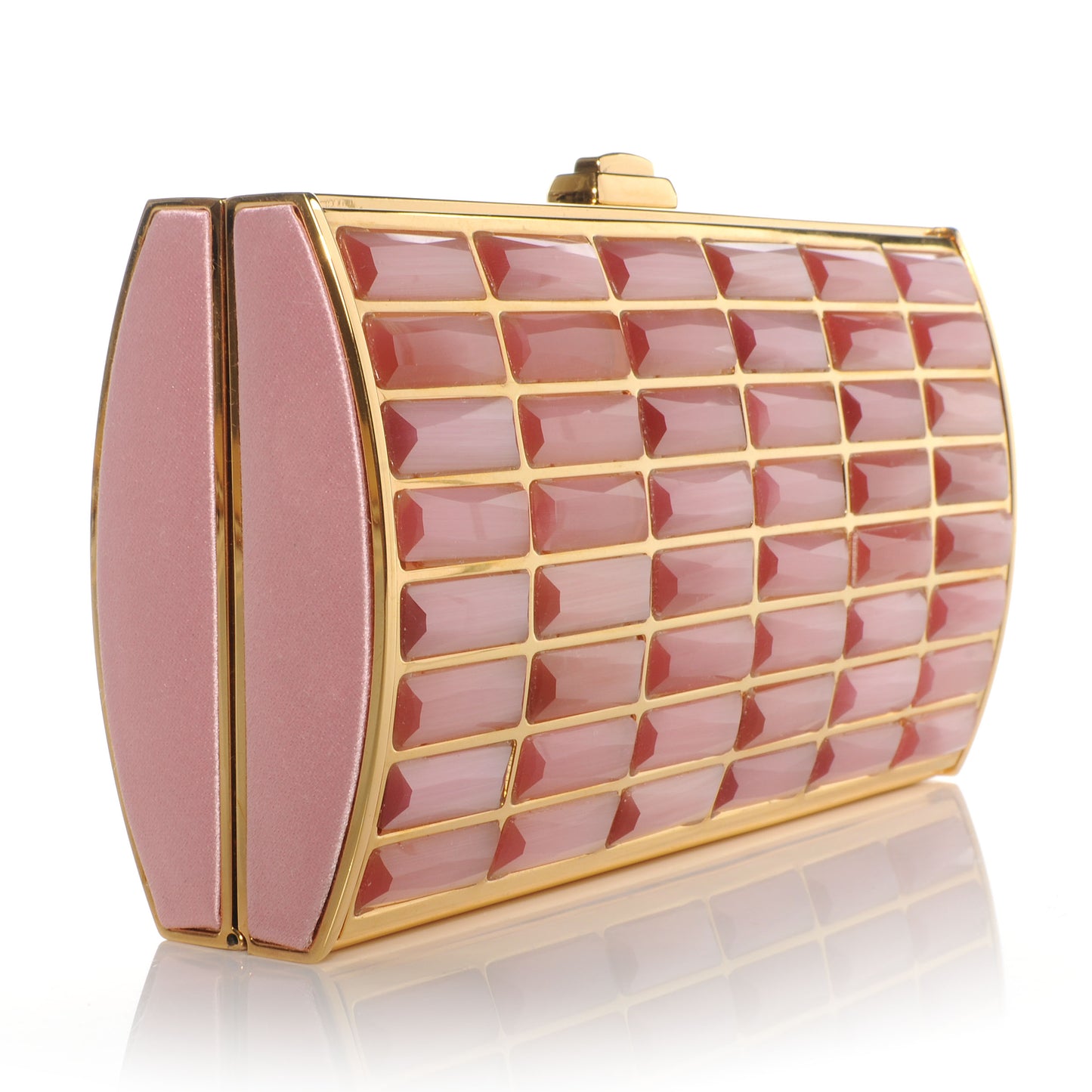 Crystal Goddess Clutch Pink