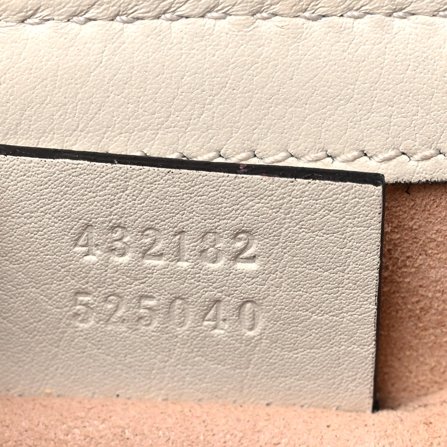 Gucci GG Supreme Monogram Studded Small Padlock Shoulder Bag White 7 of 12