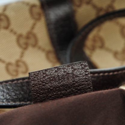 Gucci Monogram Small Abbey Tote Dark Brown 7 of 9