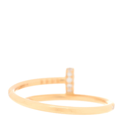 Cartier 18K Yellow Gold Diamond Juste Un Clou Paved Ring 61 9.5 3 of 6