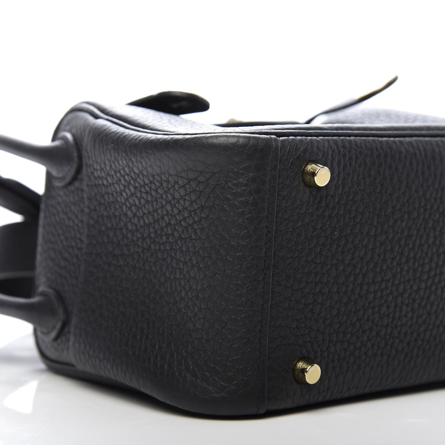 Hermes Taurillon Clemence Mini Lindy 20 Black 6 of 9