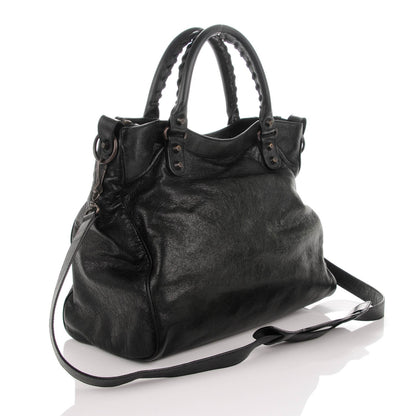 Balenciaga Agneau Classic Hardware Velo Black 3 of 9