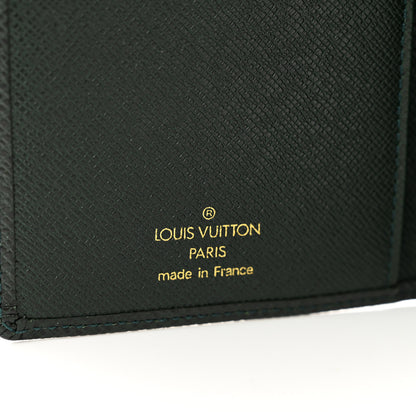 Louis Vuitton Taiga Porte-Chequier Cartes Credit Wallet 6 of 6