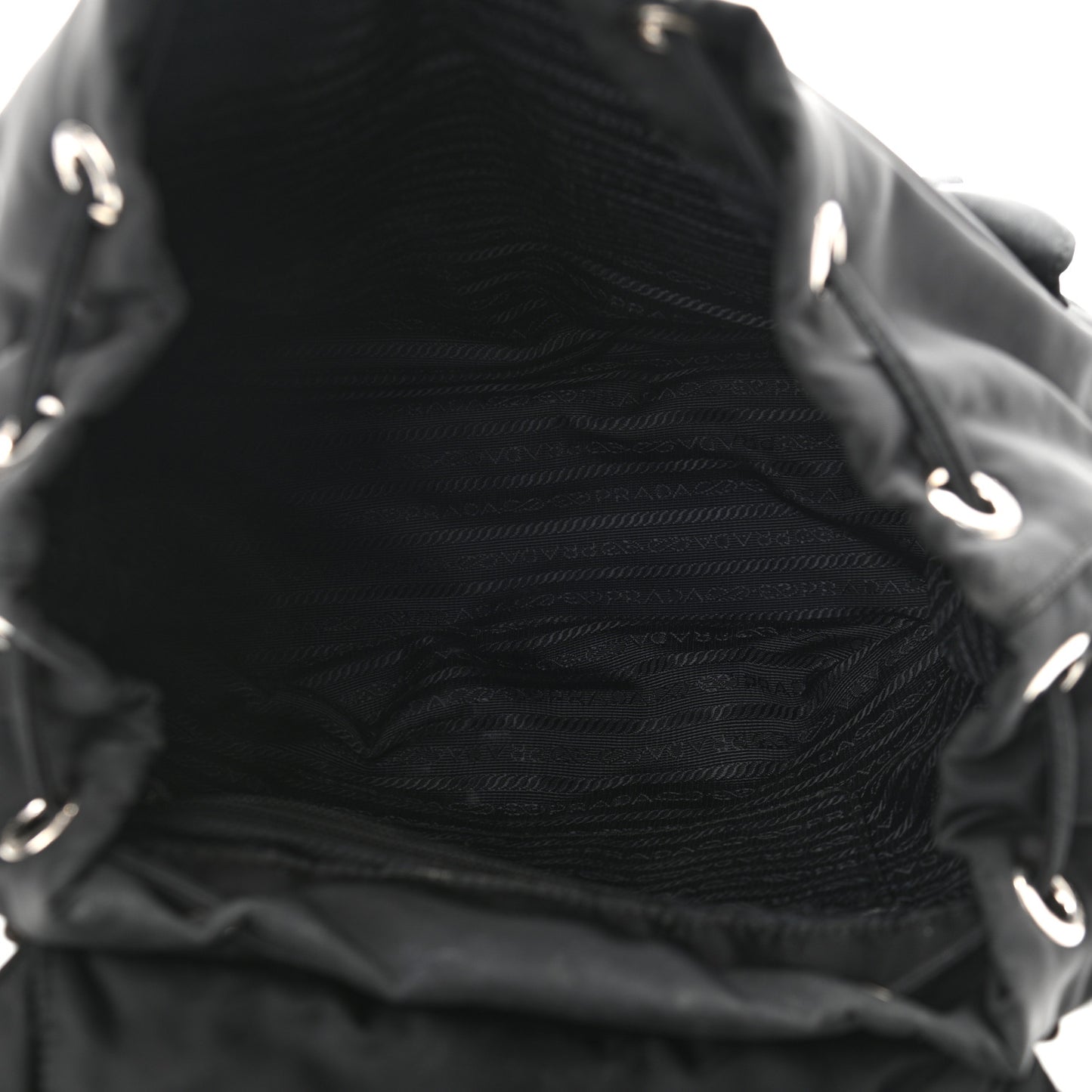 Nylon Vela Medium Backpack Black