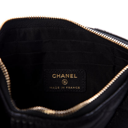 Chanel Caviar Quilted Boy iPhone Pouch Black 7 of 8