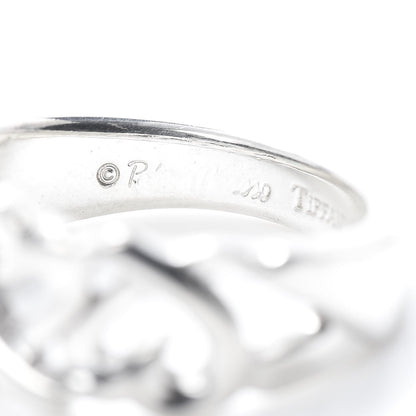 Tiffany Sterling Silver Paloma Picasso Loving Hearts Ring 53 6.25 6 of 8