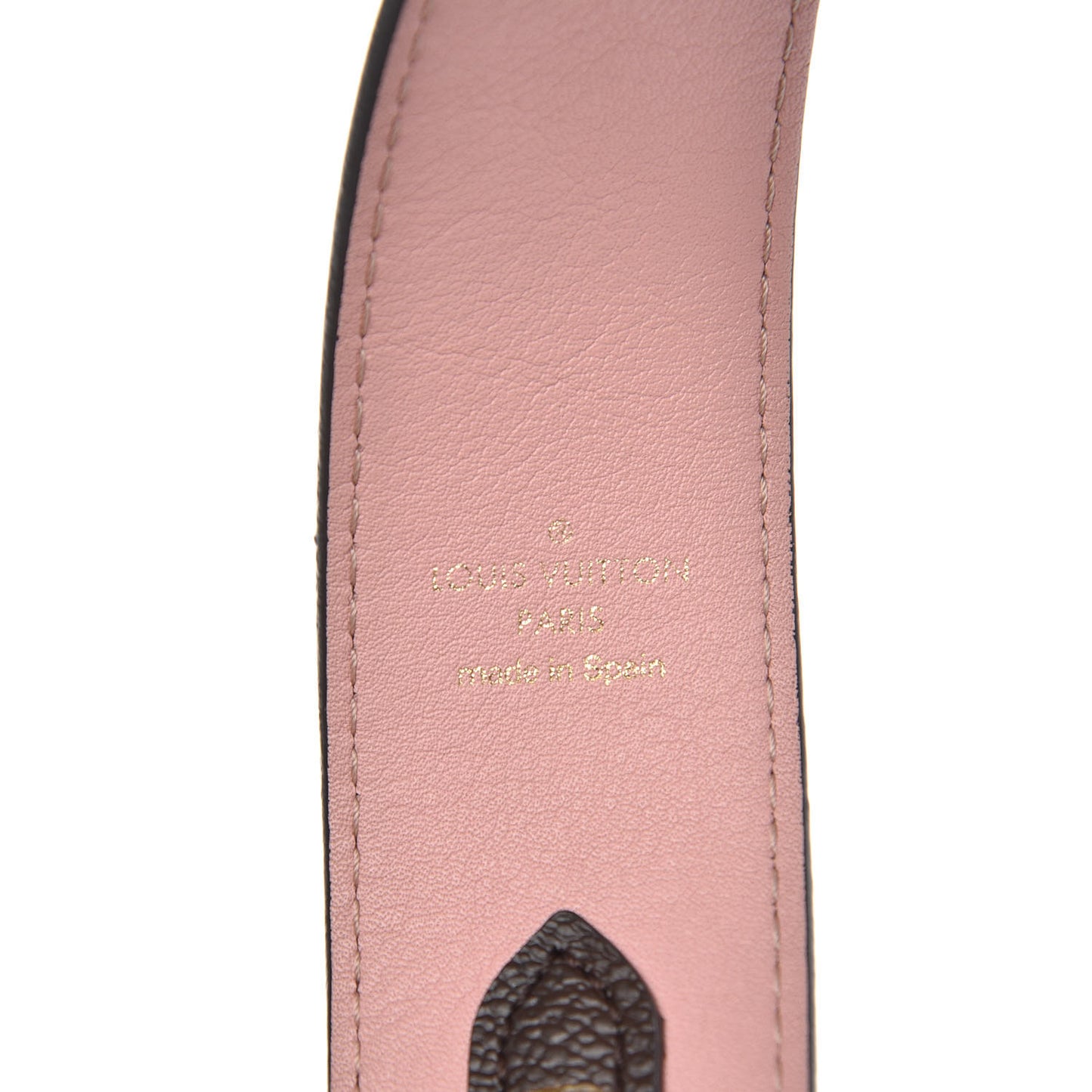 Monogram Bandouliere Shoulder Strap Rose Poudre