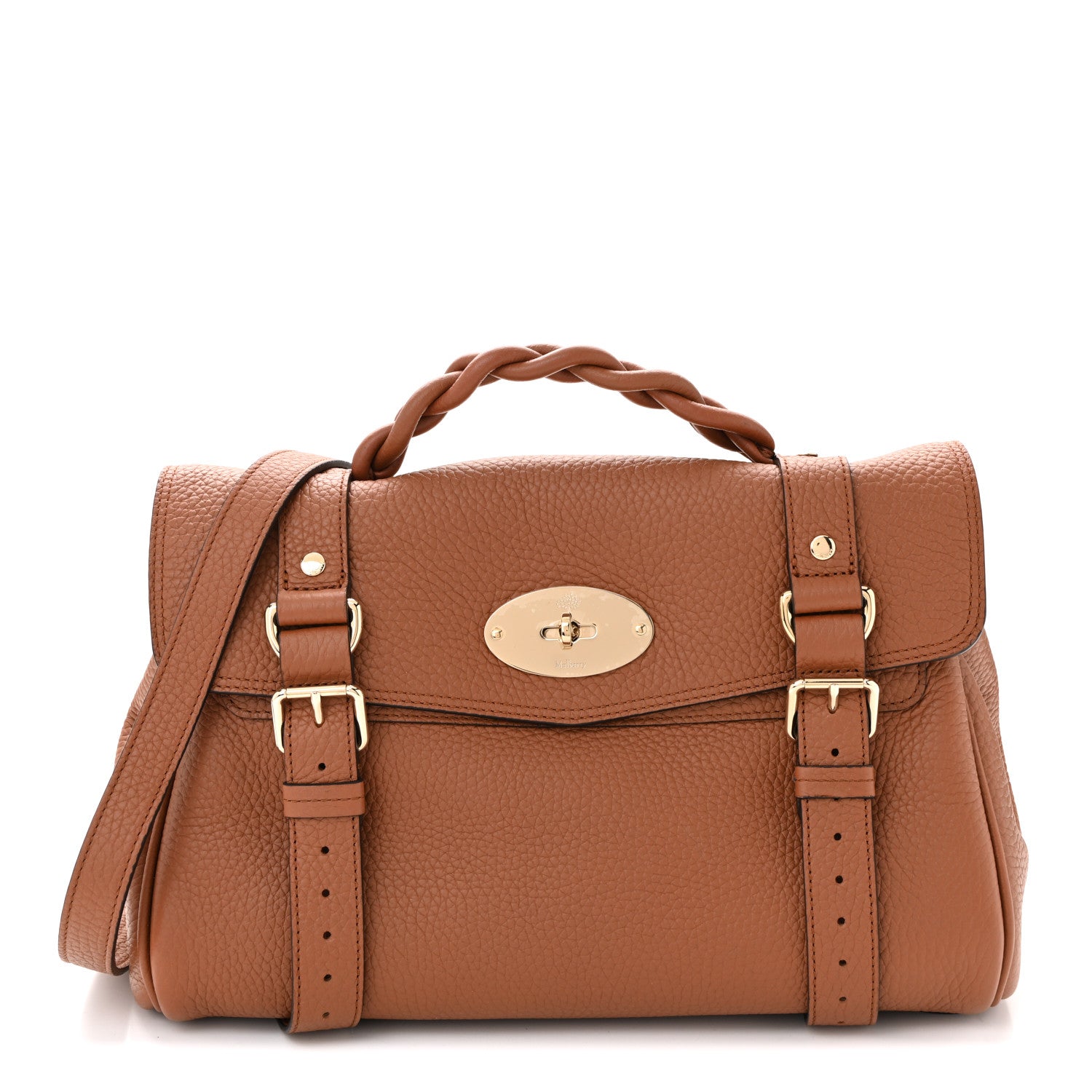 Mulberry Heavy Grain Medium Alexa Chestnut 1 of 9