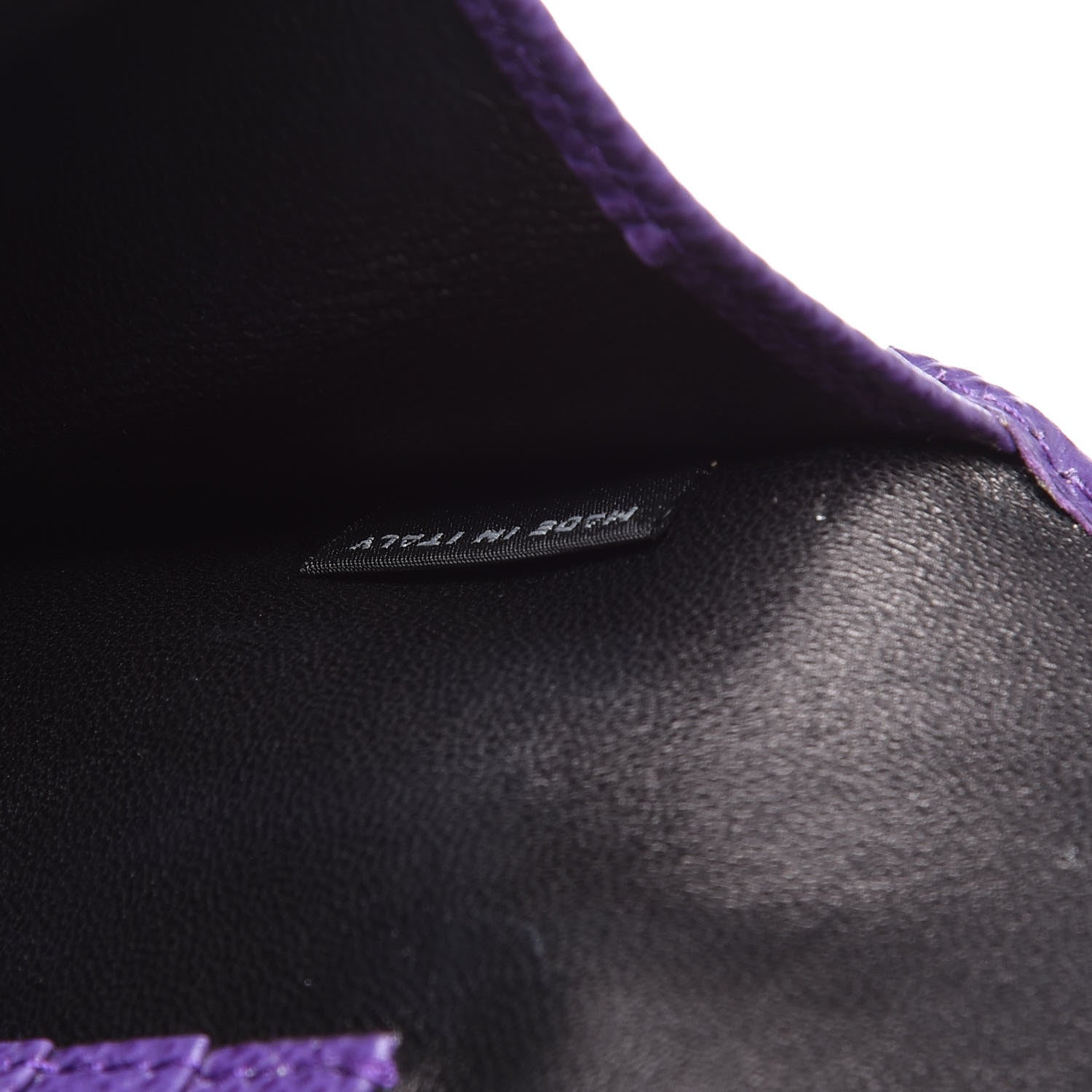 Prada Saffiano Lux Flap Clutch Viola 9 of 14