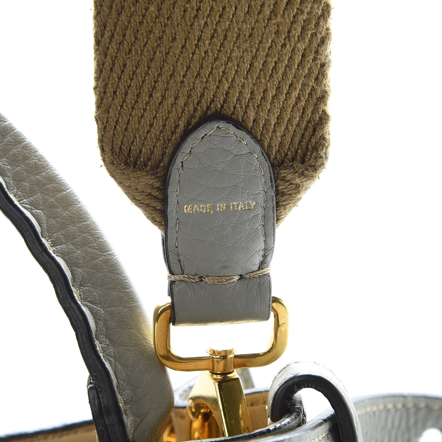 Fendi Cuoio Romano Selleria Medium Peekaboo X-Lite Tortora 7 of 13