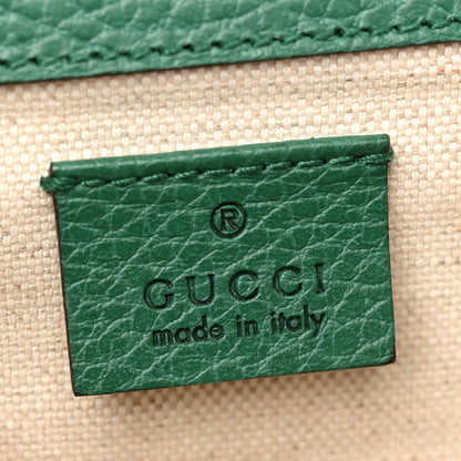 Gucci Dollar Calfskin Crystal Small Dionysus Shoulder Bag Emerald 6 of 10