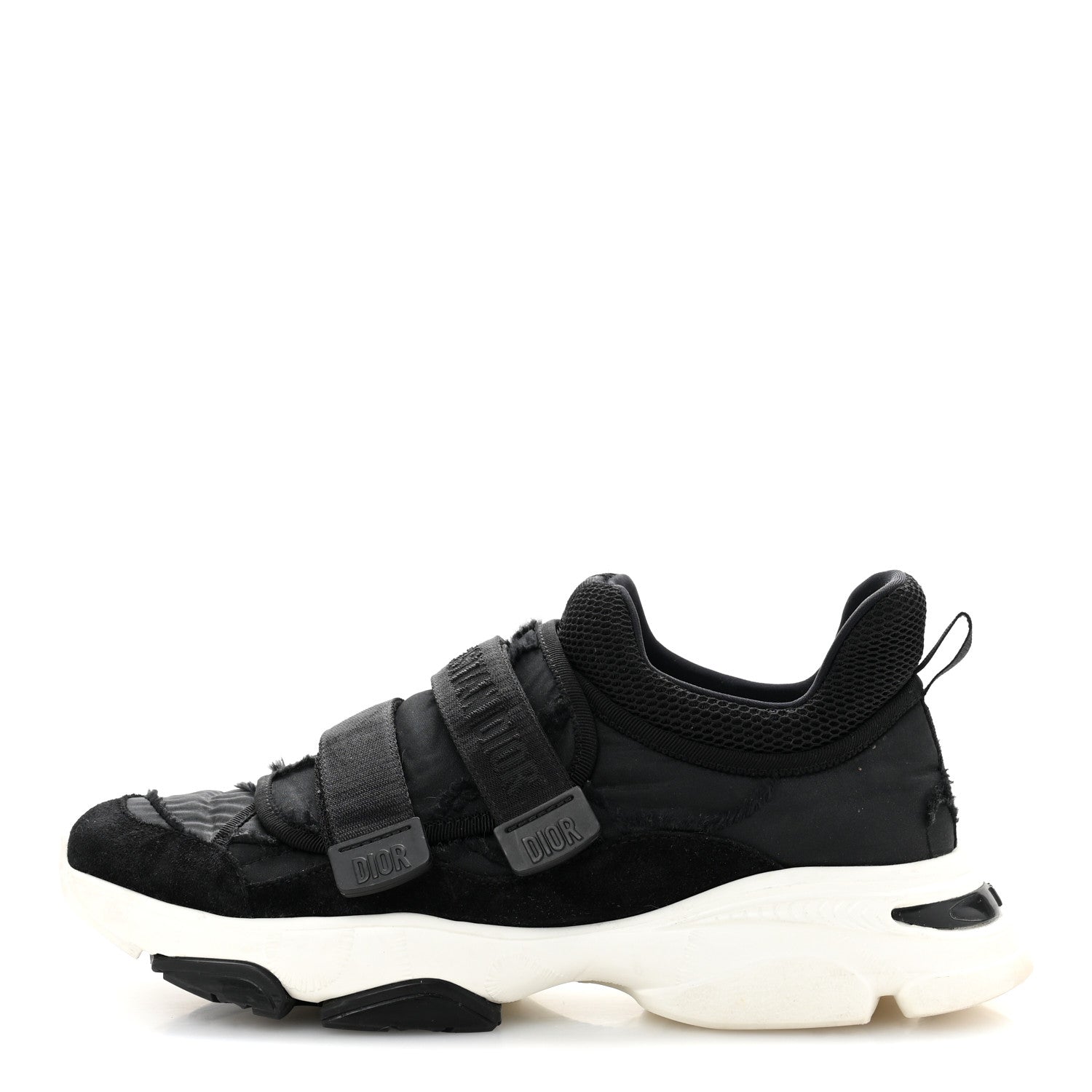 Christian Dior Technical Fabric Nylon Camouflage Womens D-Wander Sneakers 41 Black 1 of 10