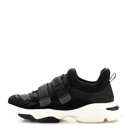 Christian Dior Technical Fabric Nylon Camouflage Womens D-Wander Sneakers 41 Black 1 of 10
