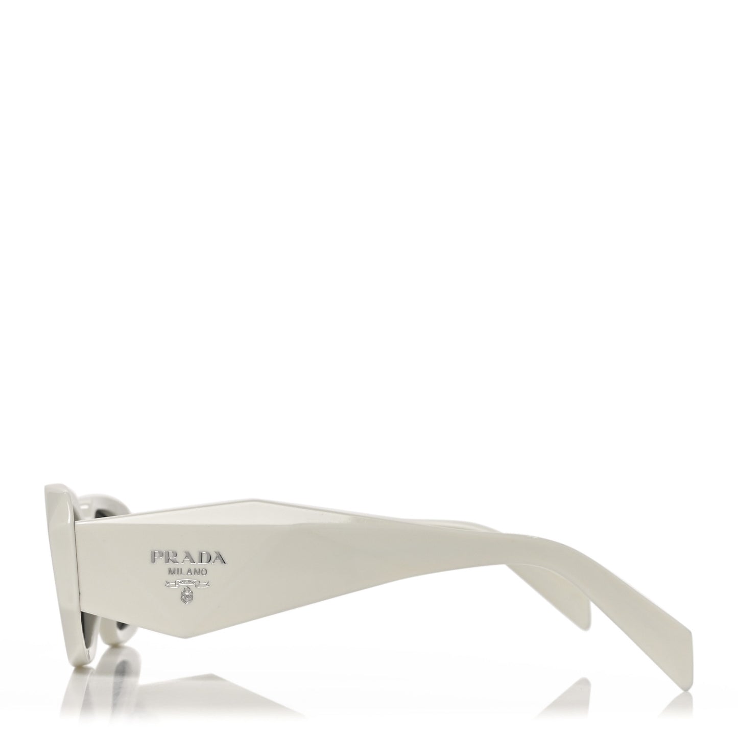 Acetate Symbole Sunglasses SPR 17W White White
