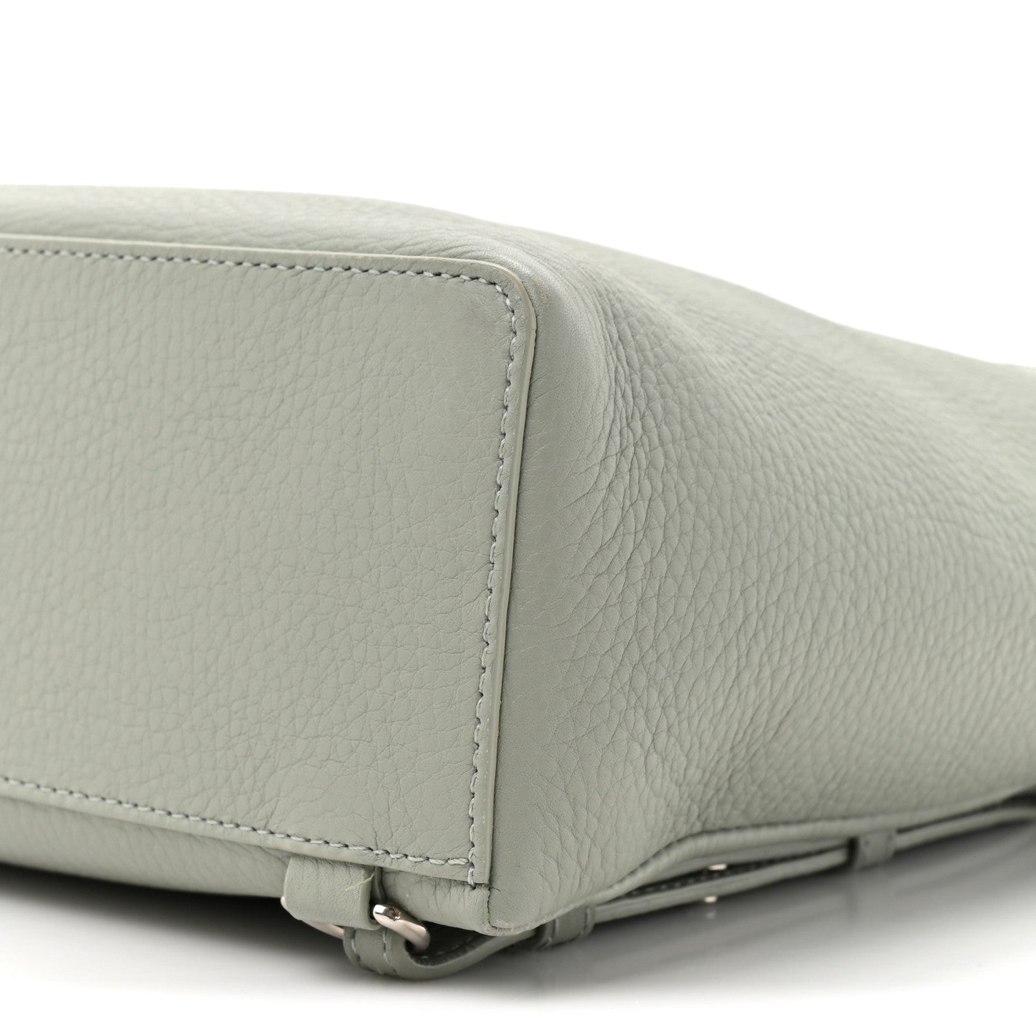 Loro Piana Grained Calfskin Extra Pocket L23.5 Backpack Eucalyptus 8 of 12