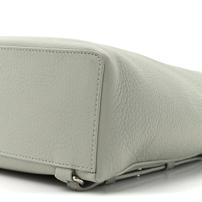 Loro Piana Grained Calfskin Extra Pocket L23.5 Backpack Eucalyptus 8 of 12