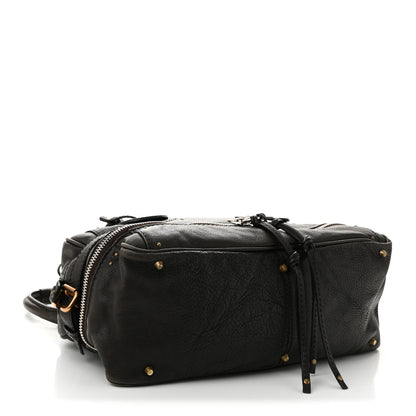 Chloe Calfskin Paddington Double Zip Bowler Chocolate 4 of 12
