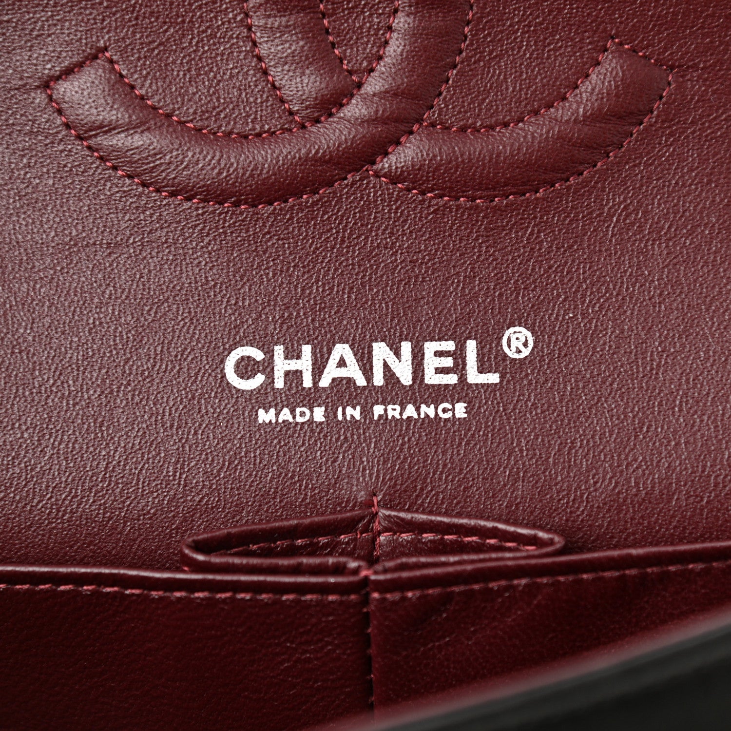 Chanel Lambskin Quilted Medium Double Flap Black 6 of 11