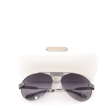 Chloe Tamaris Aviator Sunglasses CL 2104 Grey Silver 7 of 7