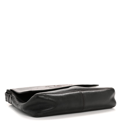 Chanel Lambskin CC Tassel Shoulder Flap Bag Black 4 of 14