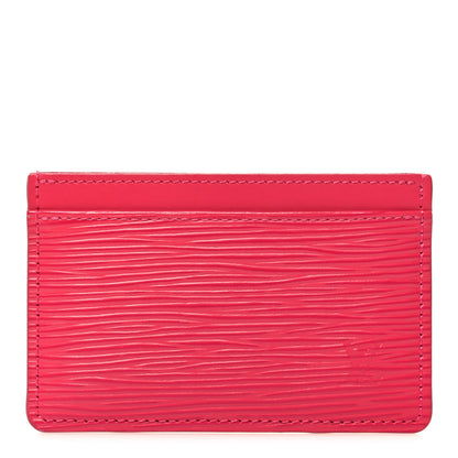 Louis Vuitton Epi Card Holder Pivoine 1 of 7