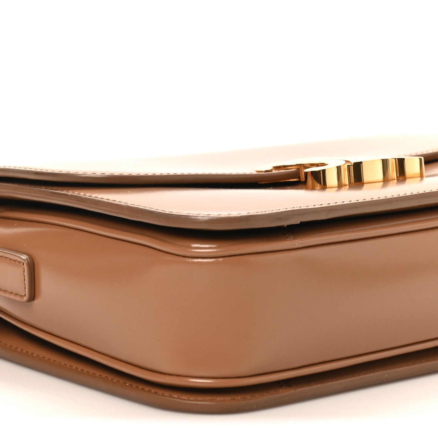 Shiny Calfskin Teen Triomphe Bronze