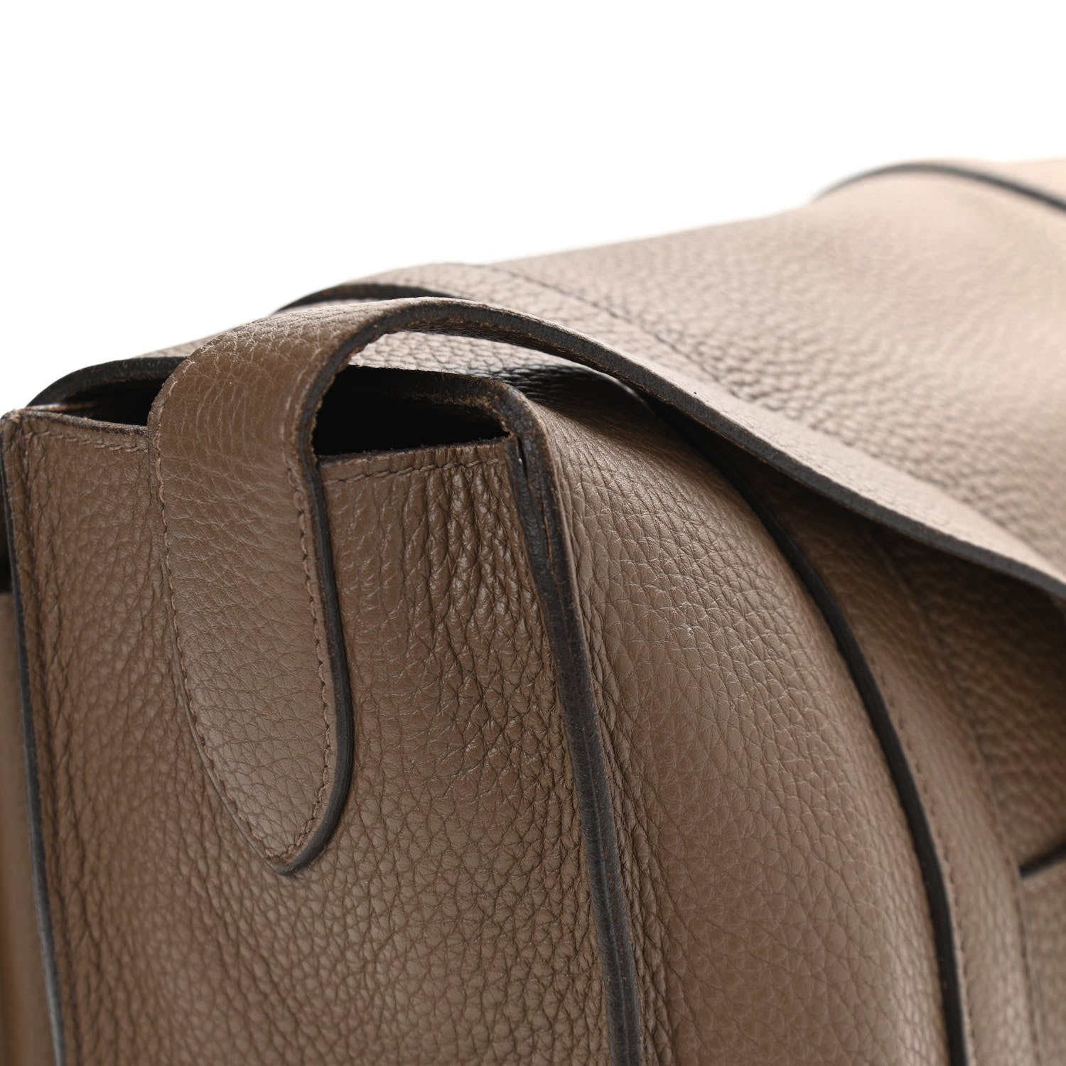 Hermes Taurillon Clemence Steve Caporal Messenger Cacao 13 of 14