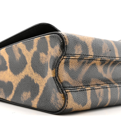 Louis Vuitton Calfskin Wild Animal Print Twist Shoulder Bag MM 8 of 13