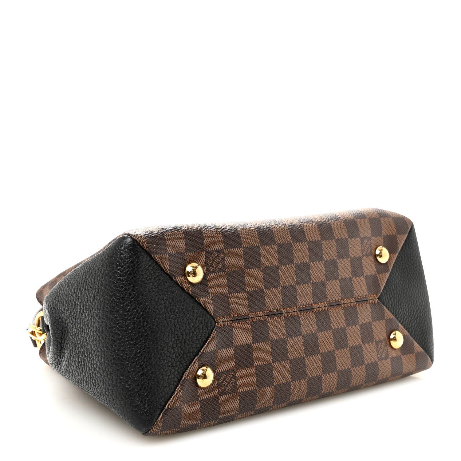 Louis Vuitton Damier Ebene Cuir Taurillon Brittany Black 4 of 10