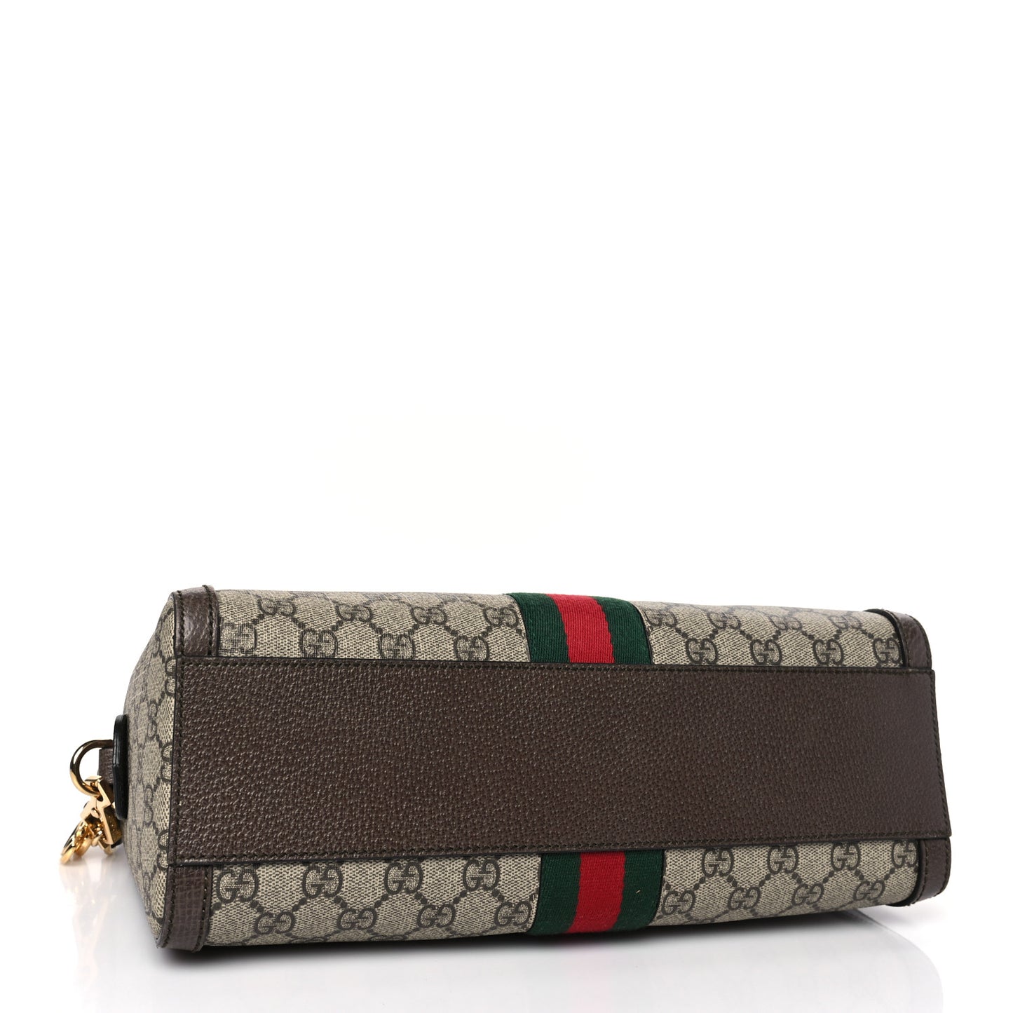 GG Supreme Monogram Web Medium Ophidia Boston Brown